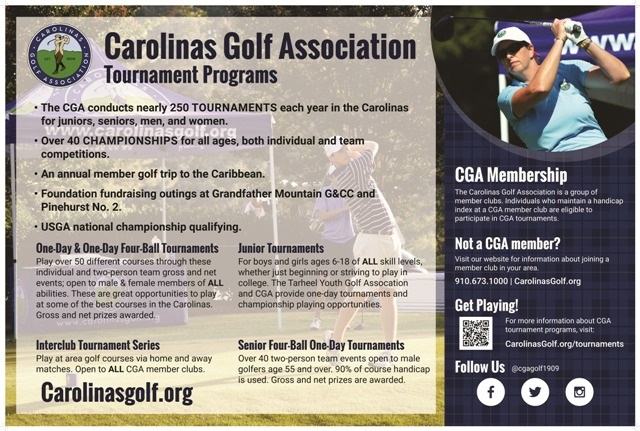 Individual Membership Benefits - Carolinasgolf.org